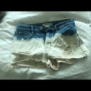 Pacsun ombré high rise denim short🔥🔥